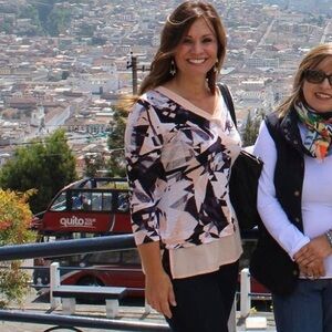 Calvin Klein V Neck Abstract Pattern Top Size XS